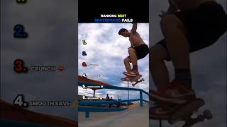 Ranking Best Skateboard fails 😭