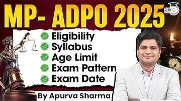MPPSC ADPO 2025 Notification Out | Exam Date, Syllabus & Eligibility | MP ADPO Vacancy Details