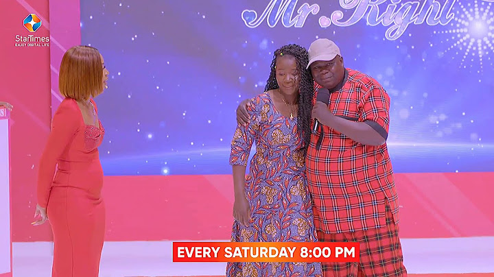He brought his wife to help him choose a second wife on Hello MR Right KE