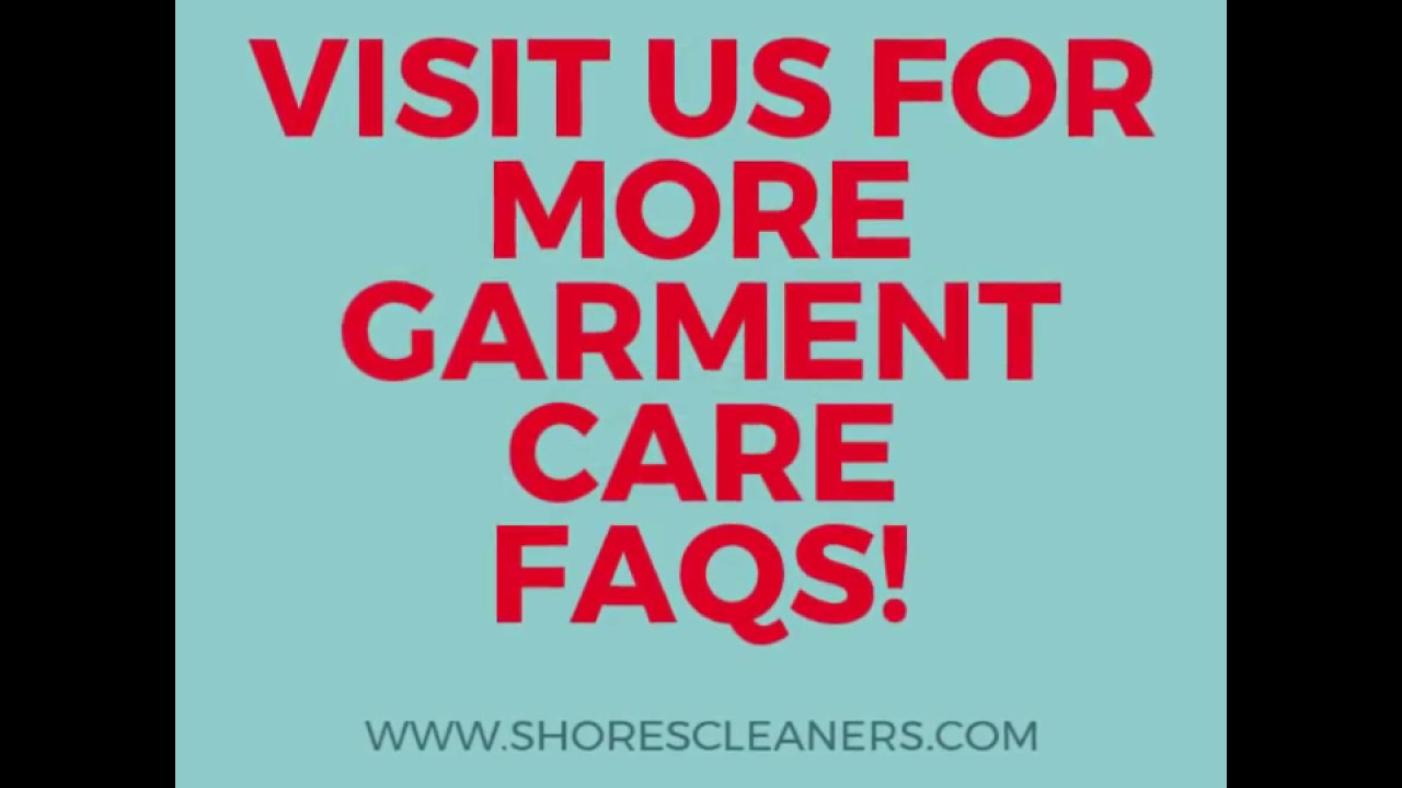 How Dry Cleaning Works