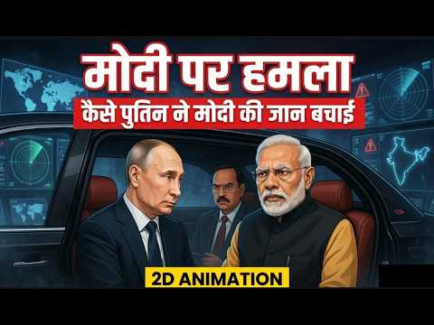 Attack on Modi: How Putin Saved His Life | 2D Animation