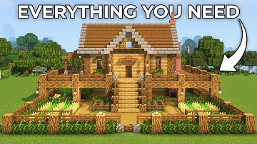 Minecraft: How to Build the Ultimate Survival House | Tutorial🏠