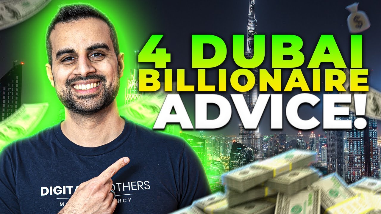 I Met Billionaires In Dubai And Here's What Happened (TOP 4 ADVICES)