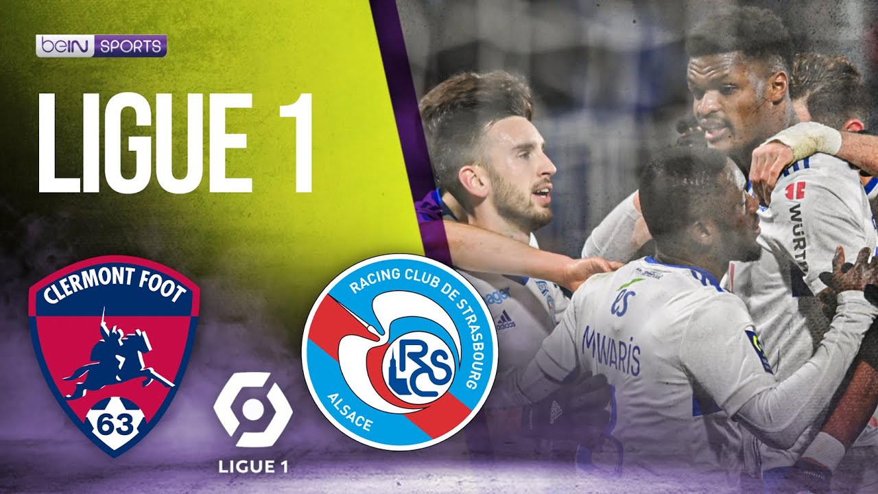 Clermont Foot vs Strasbourg | LIGUE 1 HIGHLIGHT | 01/19/2022 | beIN ...