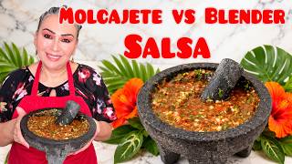 Molcajete vs Blender | Which salsa is actually better?