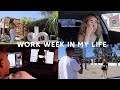 Spend a Work Week With Me! merch launch prep, alo house + more