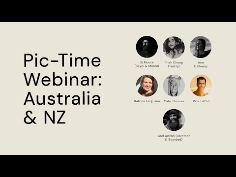 Pic-Time Webinar: Australia & New Zealand