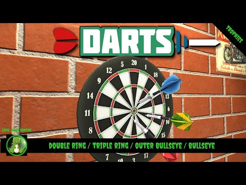Darts - "Double Ring" / "Triple Ring" / "Outer Bullseye" / "Bullseye" Trophies (PS4/PS5)