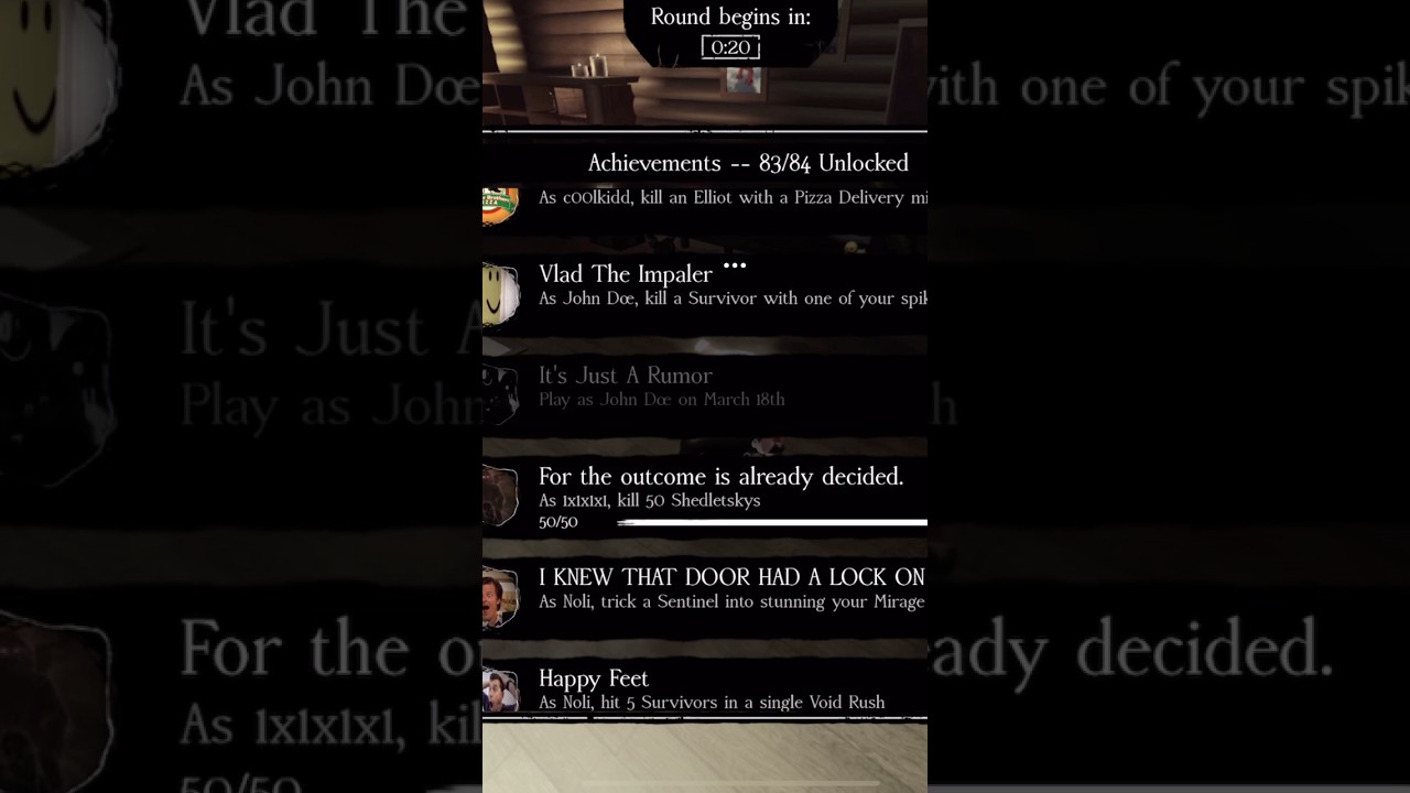 I finally finished every forsaken achievement but….