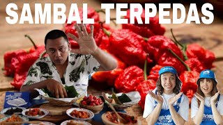 SAMBAL CAROLINA REAPER SUPERAMES GOKIL !! #COBAIN KULINER FOOD VLOGGER EP 1