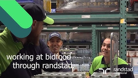 working at bidfood through randstad