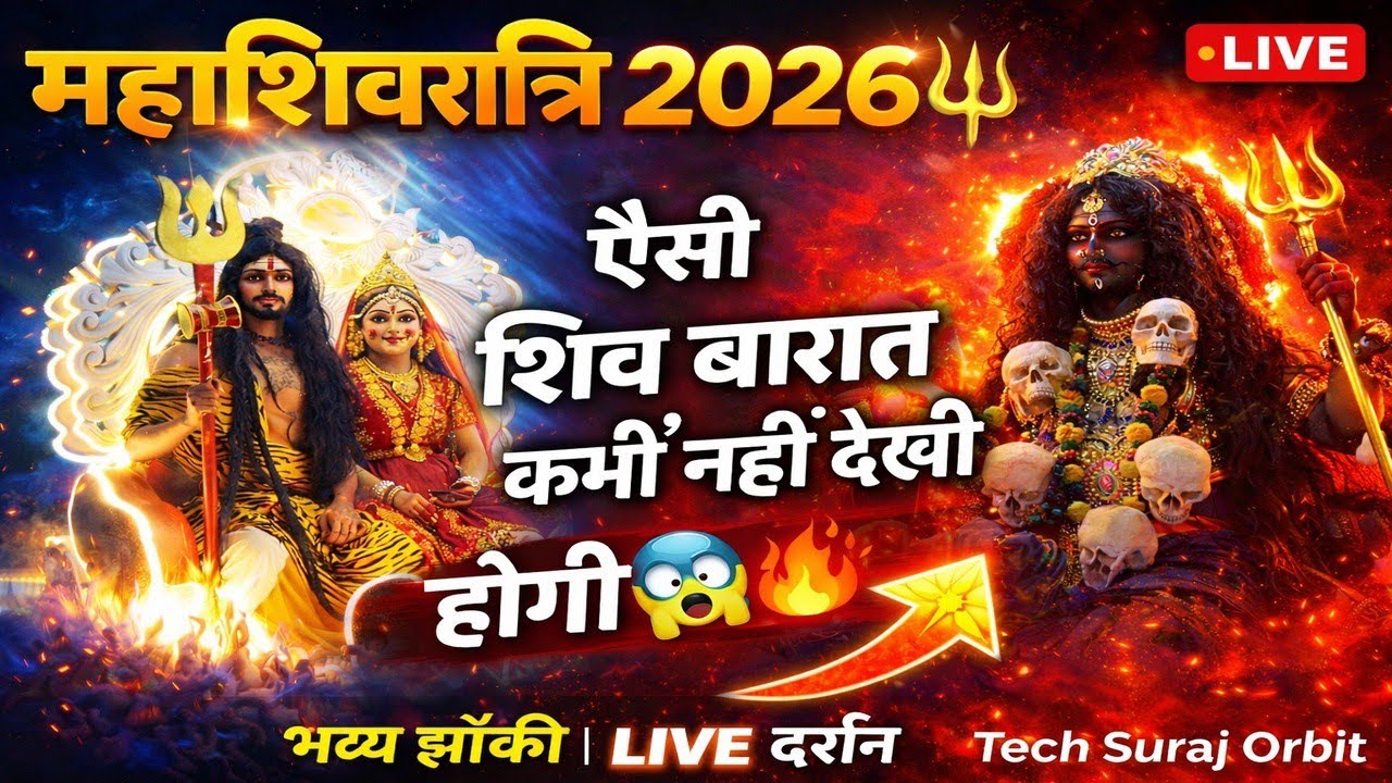 महाशिवरात्रि 2026: पटना बेली रोड की भव्य झांकी | Raja Bazar Shivratri VLOG 🙏 | Tech Suraj Orbit