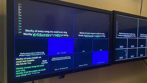Pro7 Graphics Operator Tutorial Advanced Features