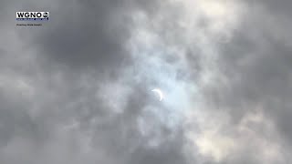 Eclipse 2024 seen from Lakeview