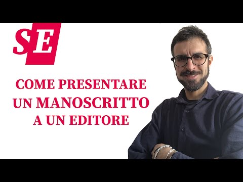 Video: Come Inviare Un Manoscritto A Un Editore