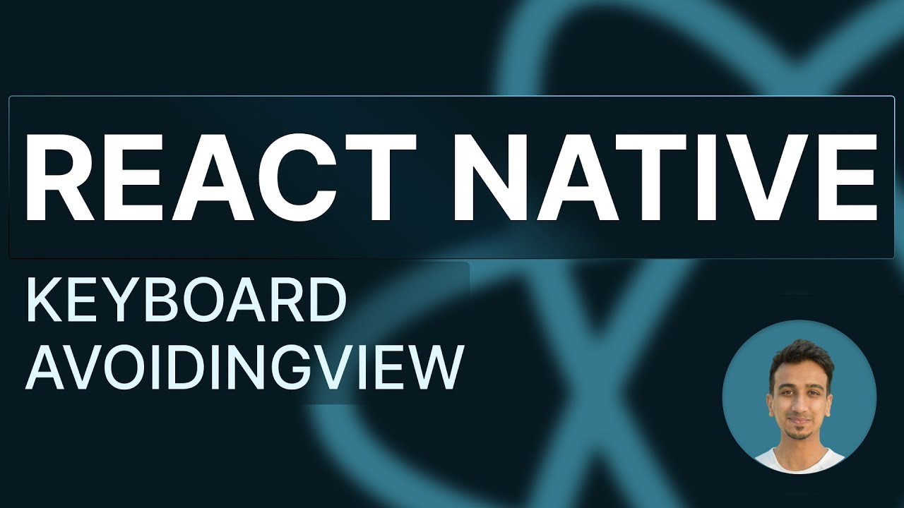 React Native Tutorial - 63 - KeyboardAvoidingView - YouTube