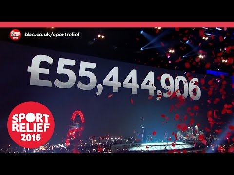 And The Total For The Night Of TV For Sport Relief 2016 Is…