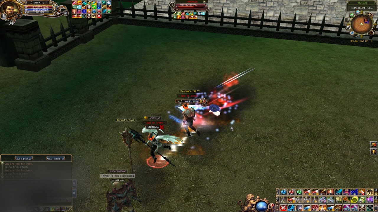 how to enter pvp arena last chaos tutorial - YouTube