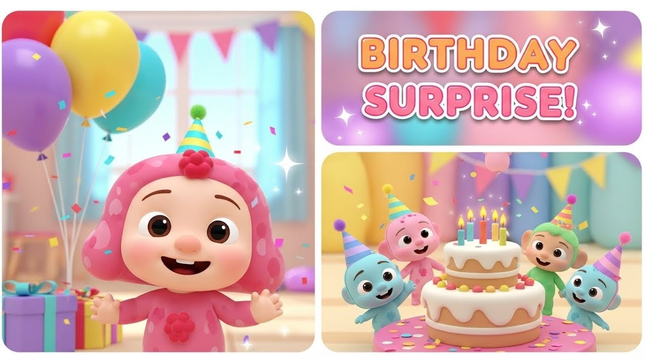 Berry Boo’s Birthday Surprise! 🎂 Fun Kids Story & Song - YouTube