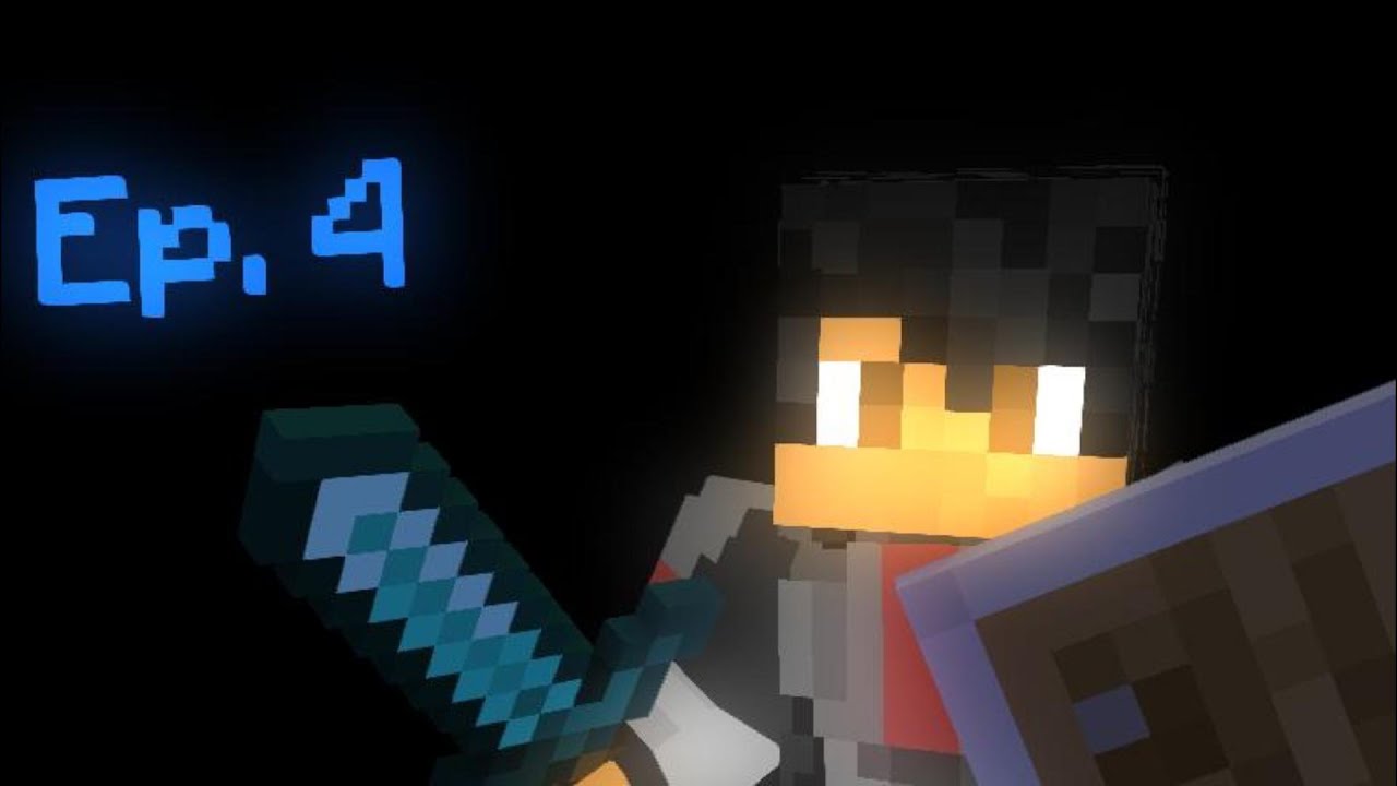 Minecraft Lets Play Episode 4 - Getting Work done in the dark - YouTube