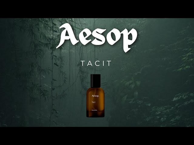 Aesop Fragrances: Tacit Review in Real Time - YouTube