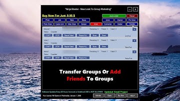 Ninja Blaster Tutorial - Add A Friend To A Facebook Group