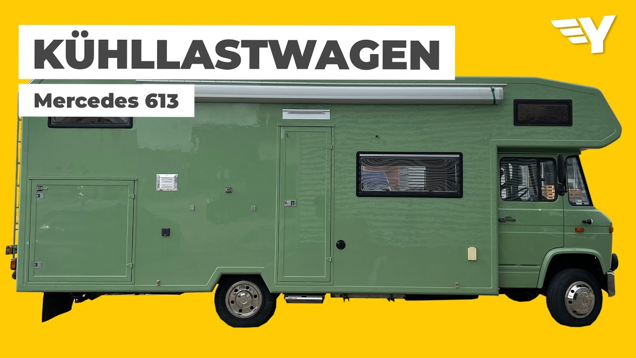 Kühllastwagen ❄️  |  Mercedes 613  |  Kundenprojekt  |  Yellowcamper