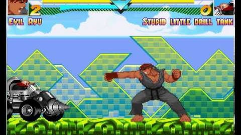 Mugen: Arcade mode as evil ryu