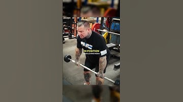 Lee Priest Shows the Proper Bend Over Row Form 💪 #shorts