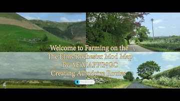 FS 22 l Autodrive l The Elms Rochester by AE Mapping l Farming Simulator 22