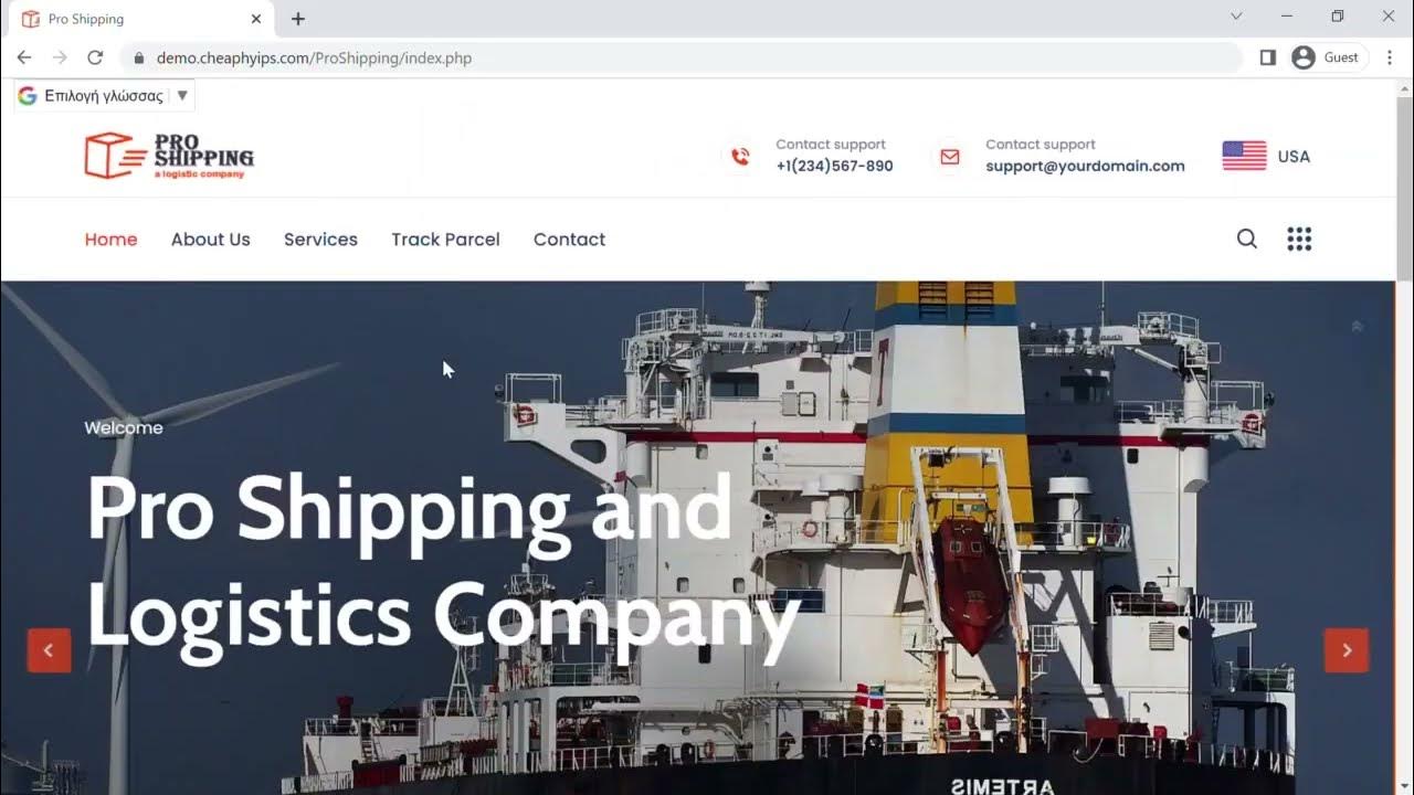 Courier Tracking Script ProShipping Courier Shipping Script YouTube