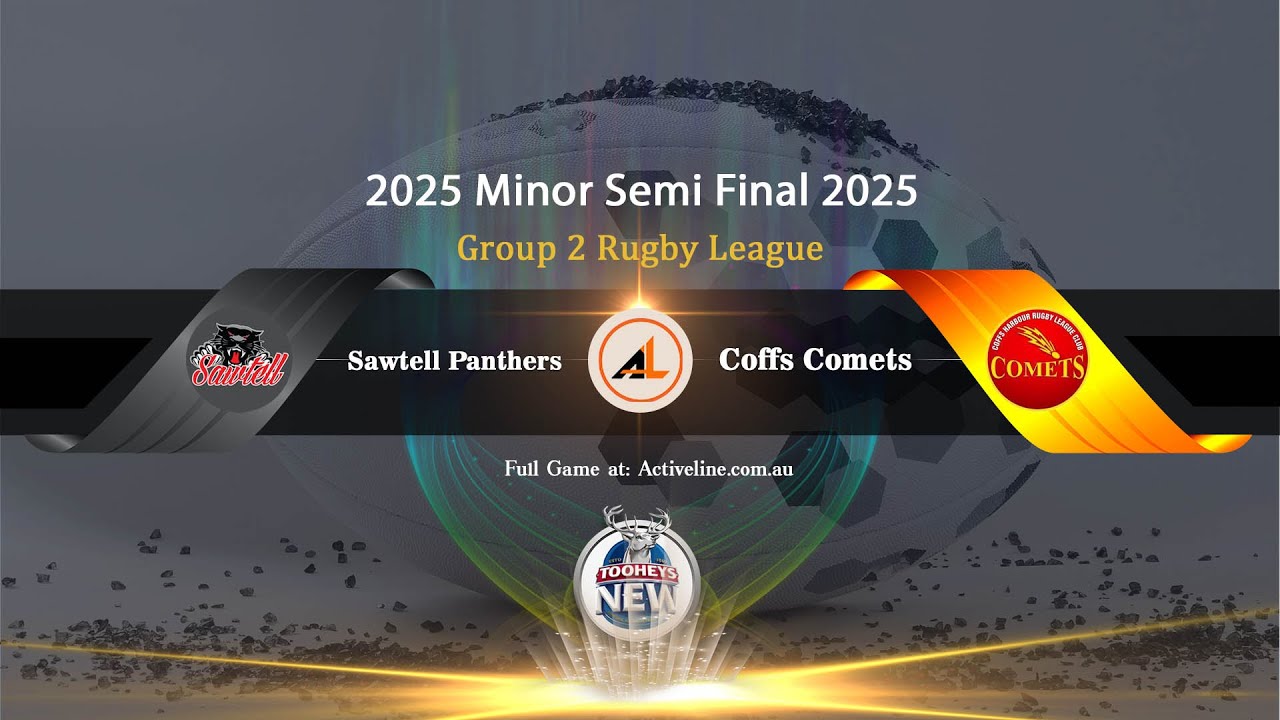 Reserve Grade -  Sawtell Panthers  - VS -  Coffs Comets Minor Semi Final  2025