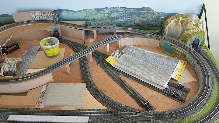 My small foldable Marklin HO layout - under construction - Part 1 kleine klappbare HO anlage im Bau