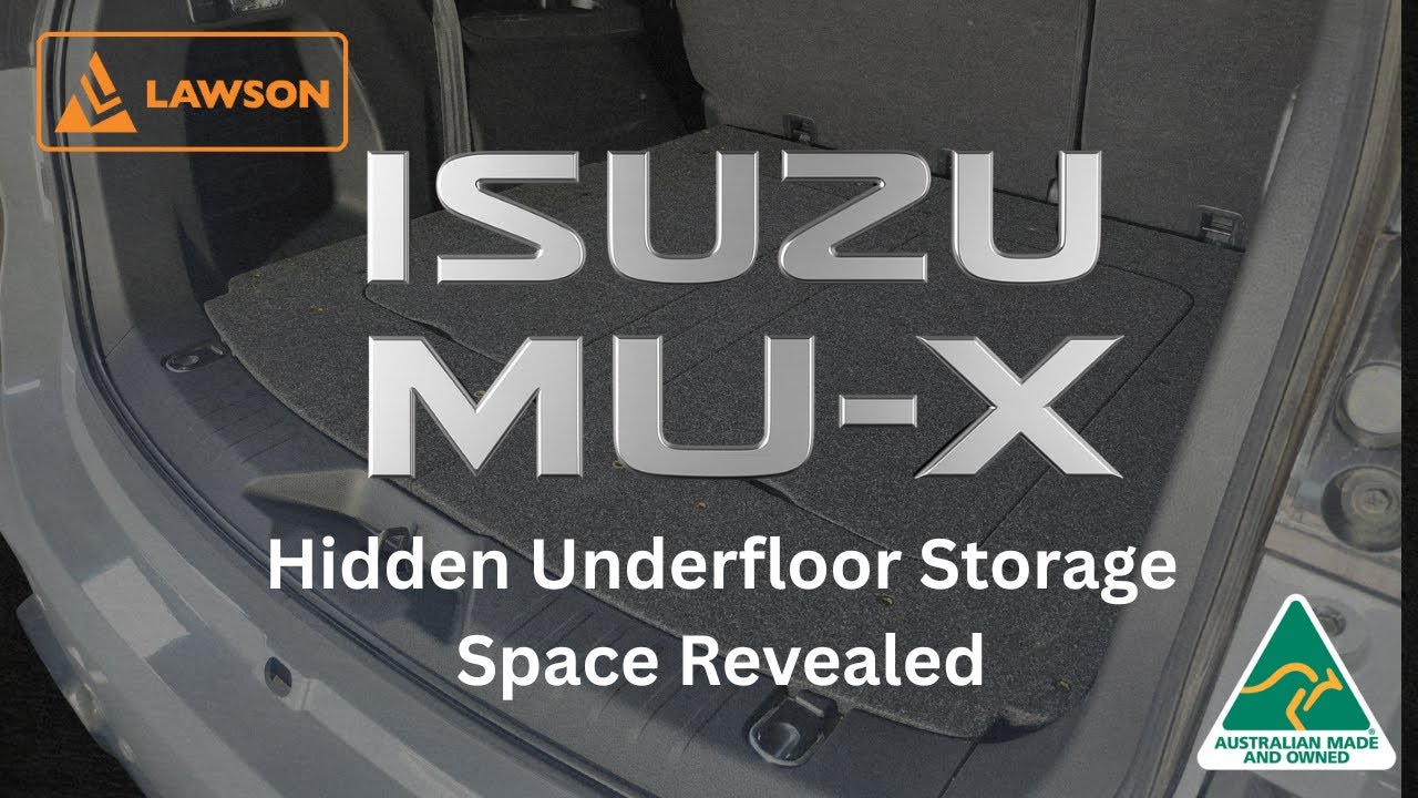 Isuzu MU-X False Floor – Hidden Underfloor Storage Space Revealed