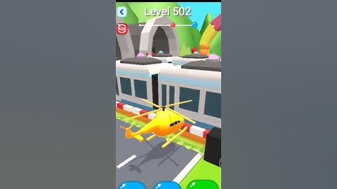 3D shape-shifting game level=502#shorts #video