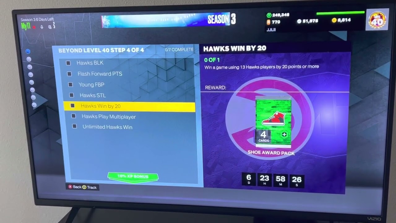 BEYOND LEVEL 40 FINAL STEP REVEALED FOR GALAXY OPAL SHAWN KEMP IN 