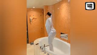 Tonto Dikeh Dancing Inside A Jacuzzi Despite Media Distractions On Her Broken Relationship