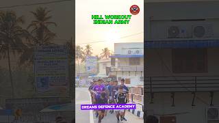 Hill Workout indian Army viralreels youtubeshorts militarytraining