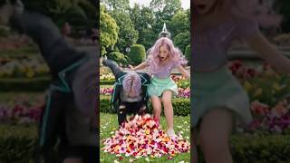 🌸 Park Heart Pose Ruined by Sneeze Fail! K-Pop Couple 😂 #kpark #viral #shorts