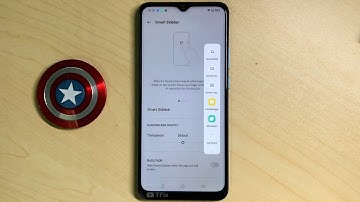 Smart Sidebar on OPPO A16k Android 11