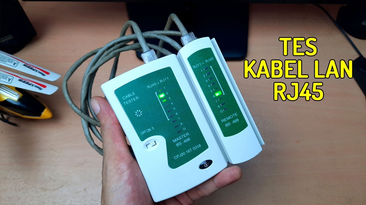 Cara Pakai Lan Tester Untuk Tes Kabel Lan Kabel Jaringan Network Youtube Cara Pakai Lan Tester Untuk Tes Kabel Lan Kabel Jaringan Network Youtube