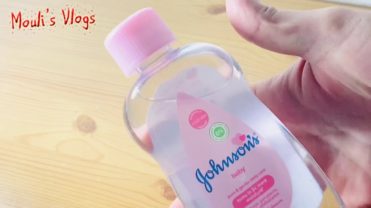 How to open Johnsons Baby Oil Bottle