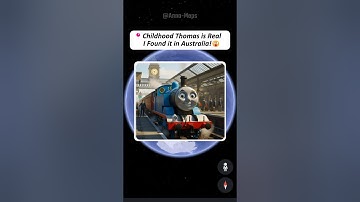 I Found Childhood Thomas Engine in Real on Google Maps & Google Earth!😱
