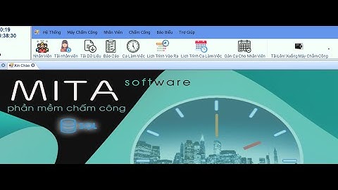 Hướng dẫn cài đặt phần mềm chấm công Mitapro 2023