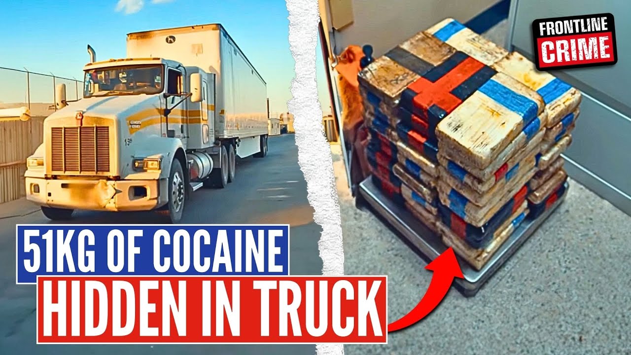 $1.5M Of Cocaine Hidden Under Truck Floor | BorderForce USA | S4 EP3 ...