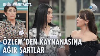 Özlemin Yarışmaya Devam Etme Şartları Şoke Etti Gelinim Mutfakta 1084. Bölüm