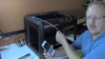 MakerBot Replicator+ Set-Up Part 3