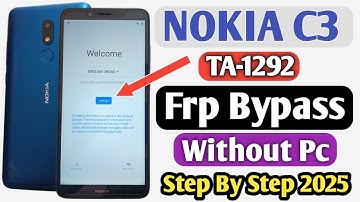 Nokia C3 (TA-1292) Frp Bypass | Nokia C3 Google Account Unlock | Nokia C3 Frp Bypass | TA-1292 Frp