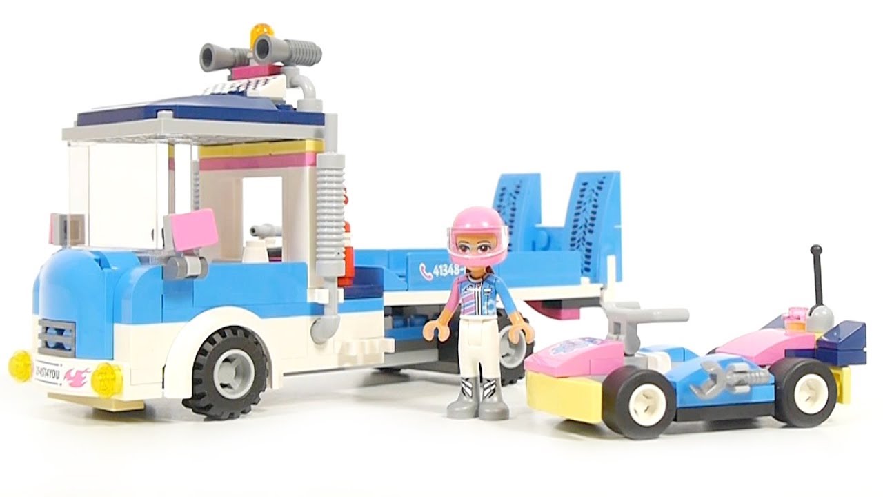 lego friends service & care truck 41348