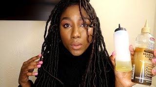 Relieve Itchy Scalp from Faux Locs,Crochet, Braids &amp; Weaves ft. African Pride Braid Rinse #Type4Hair